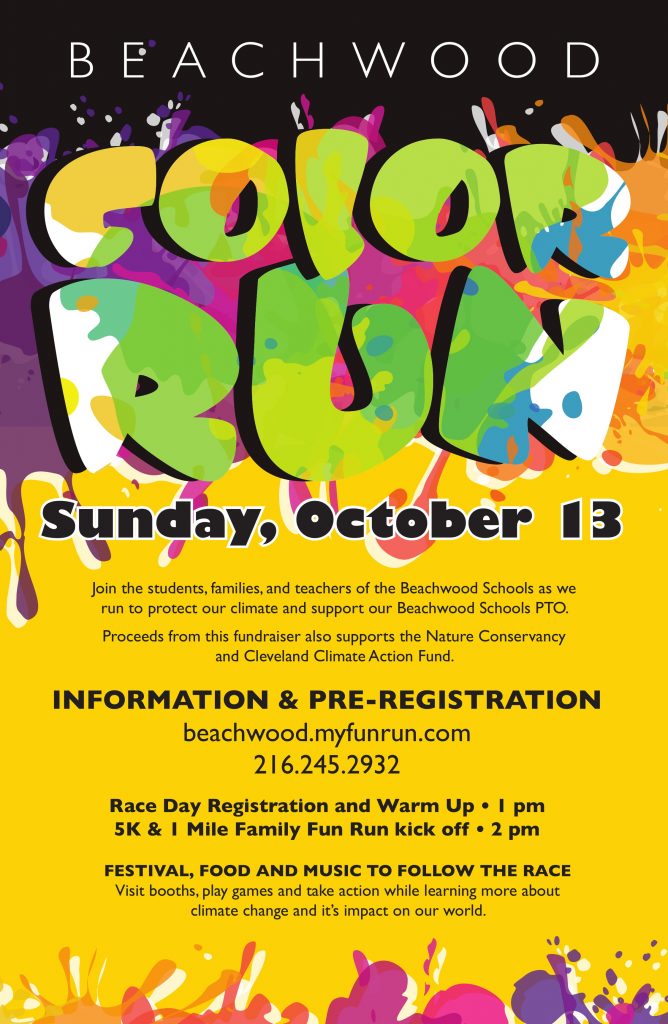 Color Run - Beachwood. Register and Join in on the Fun!